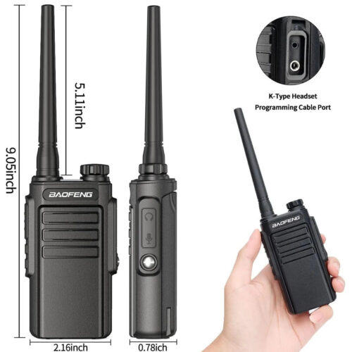 Baofeng BF-W31 Water & Dust-Proof Walkie Talkie (1piece) with 1 Year Warranty. - Image 6